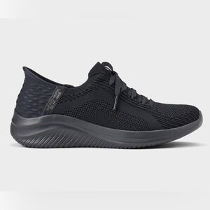 Skechers Ultra Flex 3.0 Brilliant Slip Ins Black Out Shoes 8.5